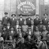 09 - Rudá garda jedné z petrohradských továren.